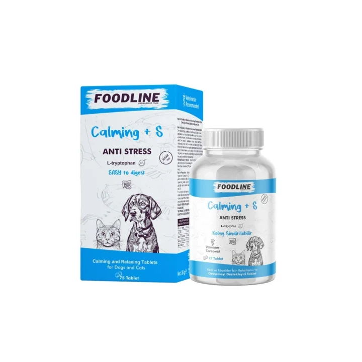75 Tablet, Kedi ve Köpekler İçin (Calming +S)
