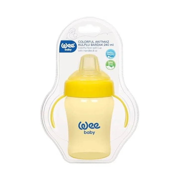 775 Colurful Akıtmaz Kulplu Bardak 240 ml