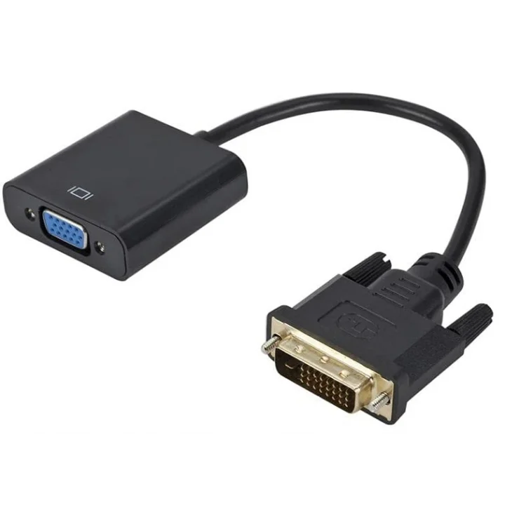7847 Dvi - D VGA Aktif Çevirici Dönüştürücü Adaptör Kablosu 24+1 Active