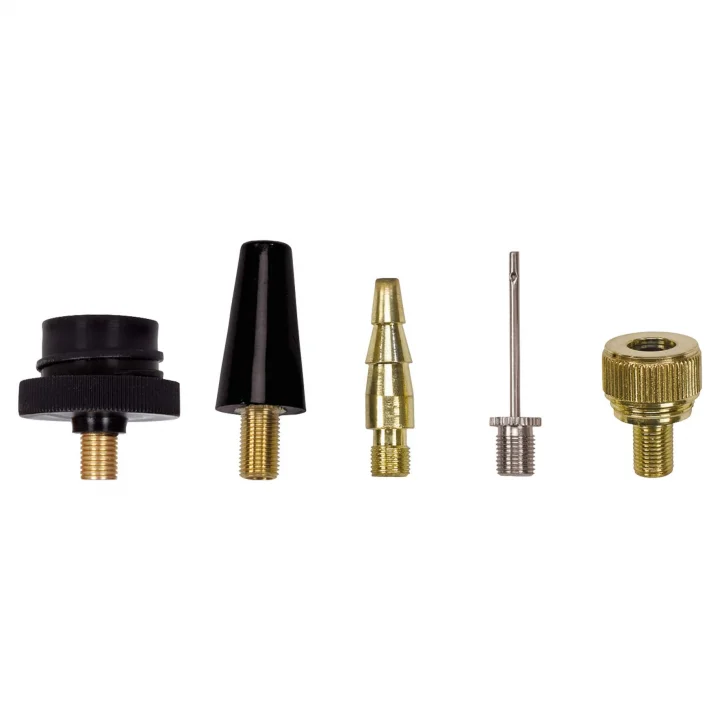 8 Parça Kompresör Aksesuar Seti (metal top iğnesi ve bisiklet lastikleri için supap adaptörü dahil) - 4139695