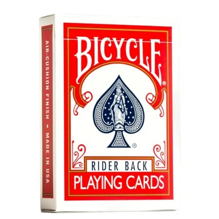 807 Klasik Kutu Rider Back Standard Endeks, 1 Deste, Mavi veya Kırmızı