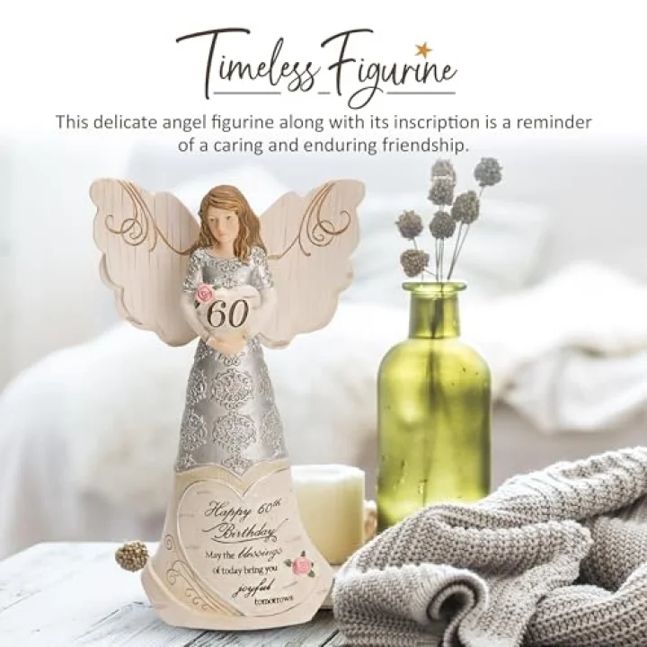 82415 Elements Angels - Happy 60th Birthday May The Blessings of Today Bring You Joyful Tomorrows