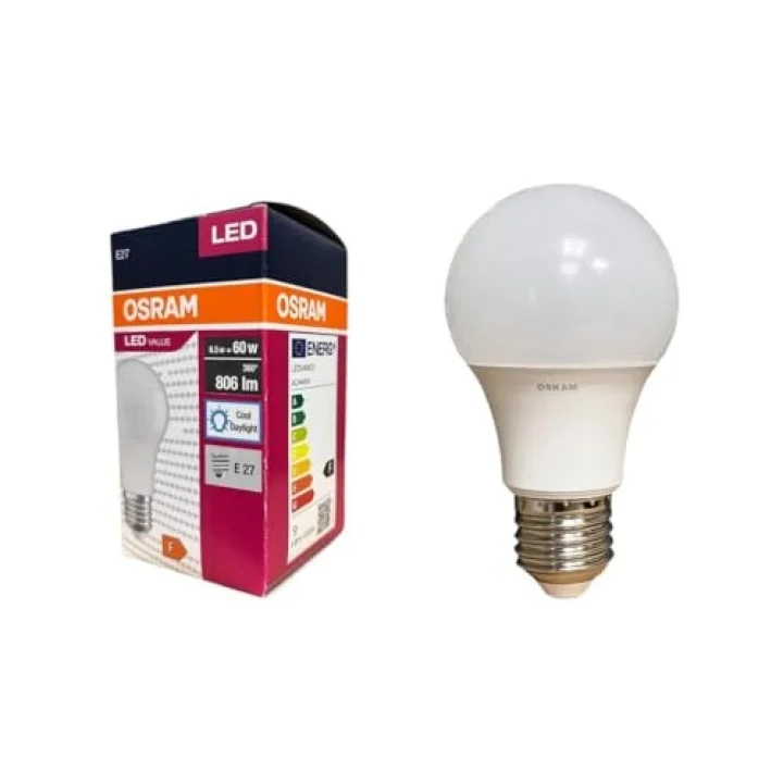8.5 Watt Led Ampul 6500K Beyaz E27-10 Adet