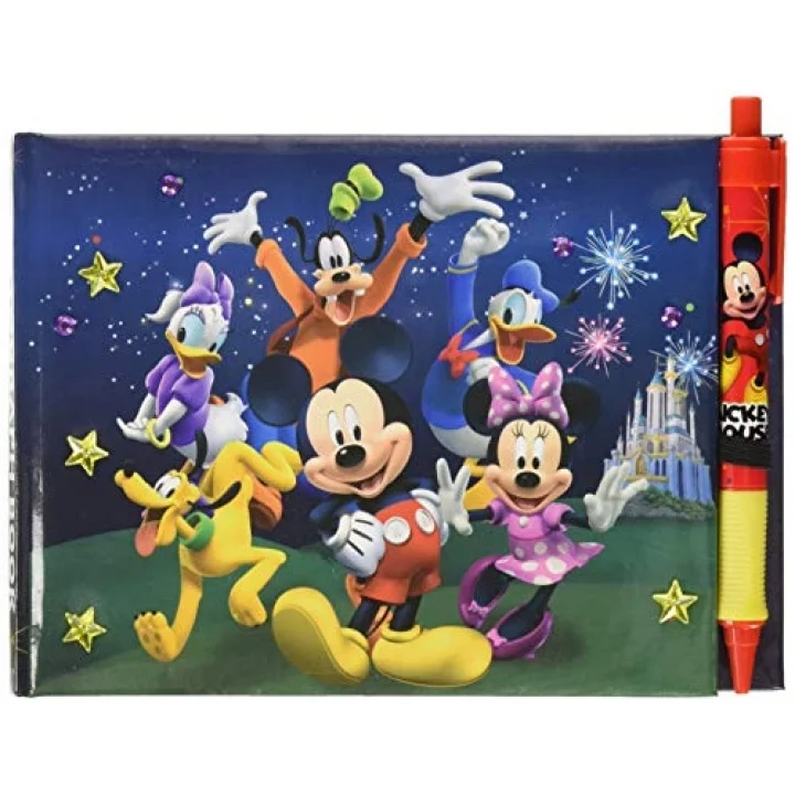 85231 Mickey ve Arkadaşları Kalemli Deluxe İmza Kitabı