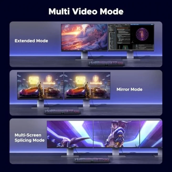 8K Display Port DP 1.4 Kablo 1 Metre
