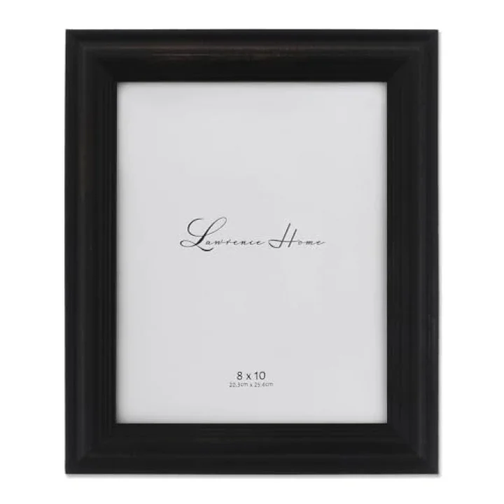 8x10 Yıpranmış Siyah Ahşap Resim Çerçevesi