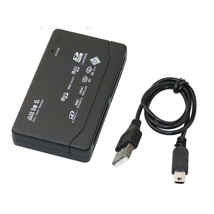 9642 USB Hub Micro Sd Xd Mmc Ms Cf Tf Mini M2 Combo 45 Cm Kart Okuyucu
