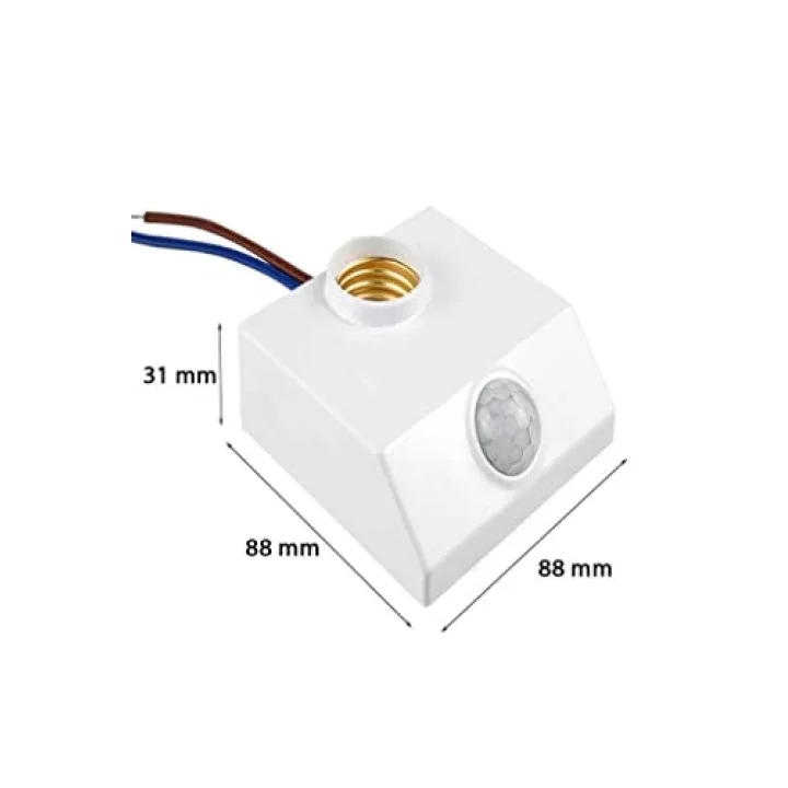 9W (60W) 360 Derece Hareket Sensörlü Lamba Beyaz 6500K E27