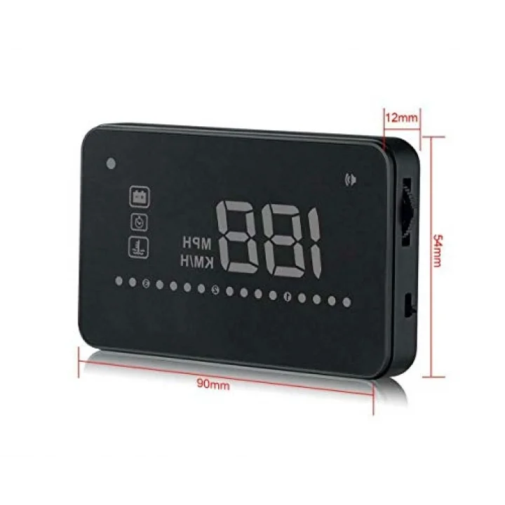 A-200 HUD Cama Yansıyan OBD2 Araç İçi Gösterge