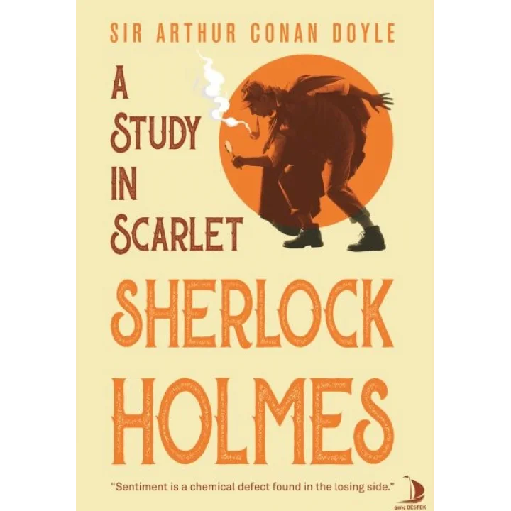 A Study In Scarlet Sherlock Holmes (İngilizce)