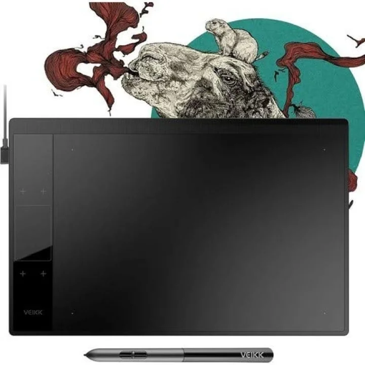 A30 V3 10x6 16384 Yüksek Basınç Hassasiyetli Profesyonel 5080 LPI Grafik Tablet + Kalem
