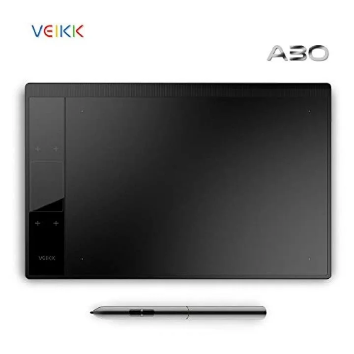 A30 V3 10x6 16384 Yüksek Basınç Hassasiyetli Profesyonel 5080 LPI Grafik Tablet + Kalem