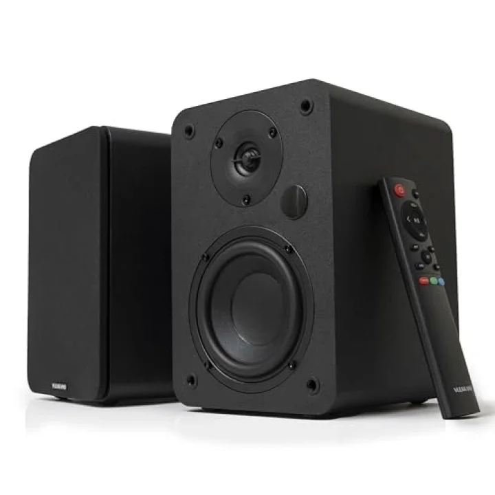 A4 ARC Aktif Hoparlör Siyah (HDMI ARC, RCA, Bluetooth, Optik, USB, Sub Out)