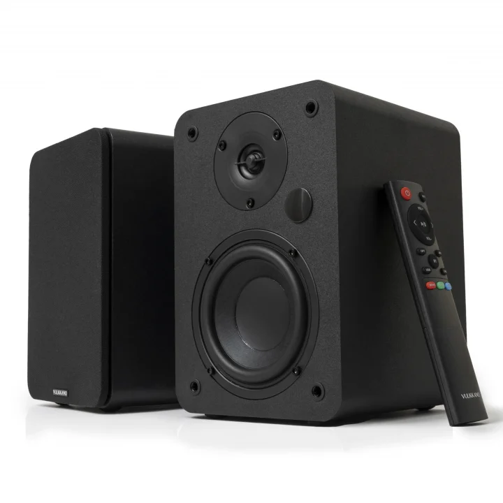 A4 ARC Aktif Hoparlör Siyah (HDMI ARC, RCA, Bluetooth, Optik, USB, Sub Out)