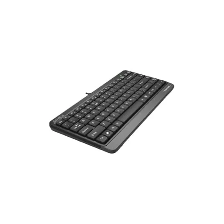 A4 Tech FK11 Q Türkçe Usb Fn-Multimedya Mini Siyah/Gri Klavye