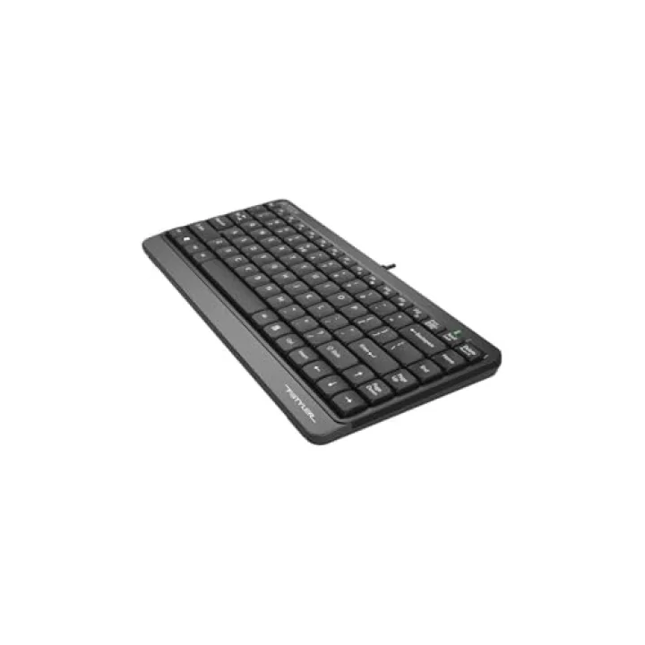 A4 Tech FK11 Q Türkçe Usb Fn-Multimedya Mini Siyah/Gri Klavye