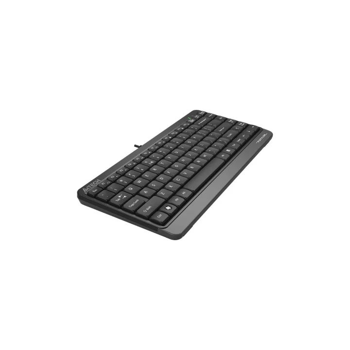 A4 Tech FK11 Q Türkçe Usb Fn-Multimedya Mini Siyah/Gri Klavye