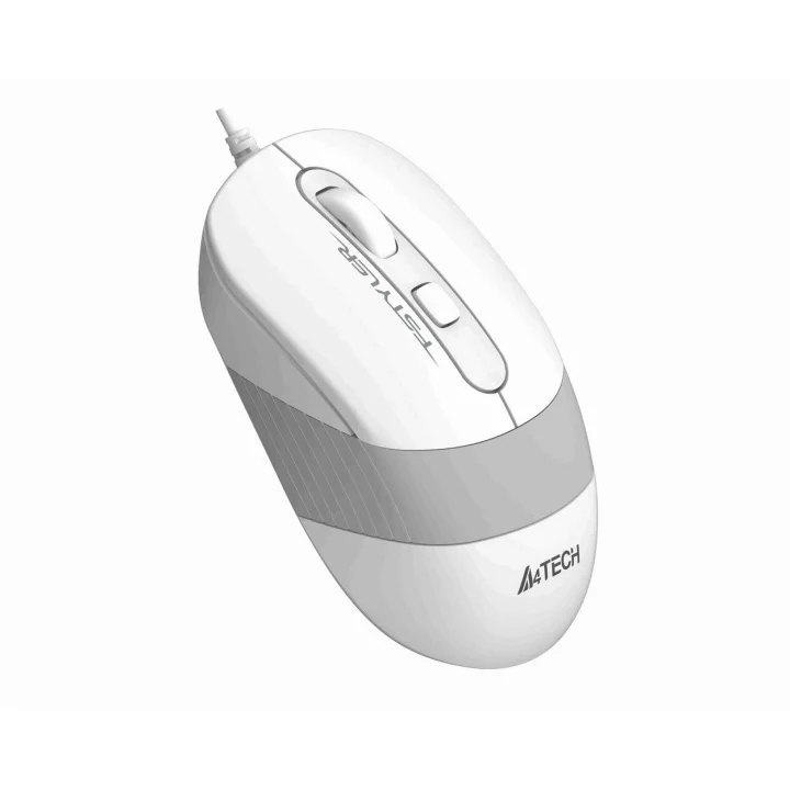 A4 Tech FM10 Optik 1600 DPI,4 Buton, Çözünürlük ayarlamalı Beyaz Mouse