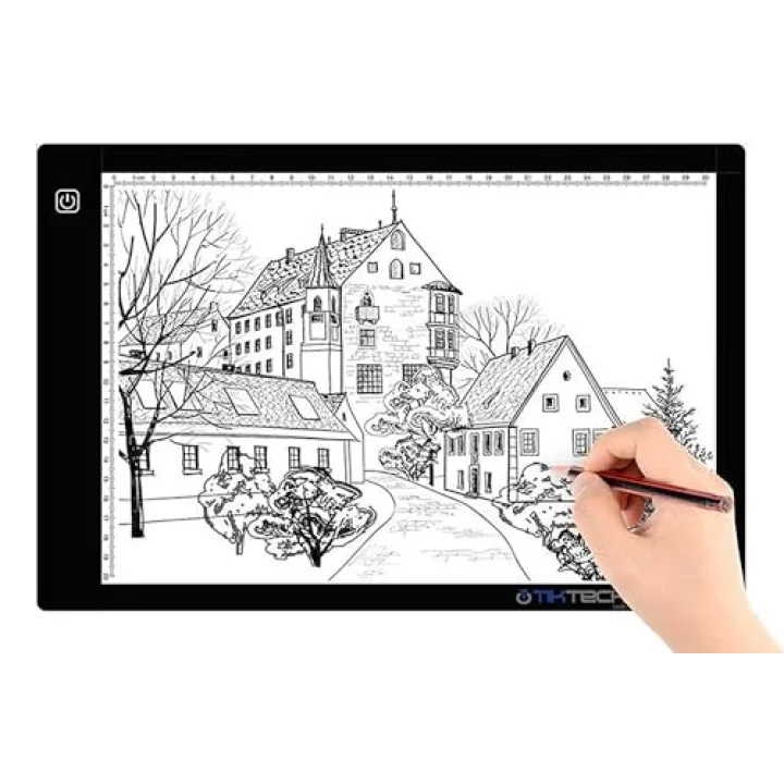 A4 Ultra-thin Portable LED Light Box Tracer USB Power Cable Dimmable Brightness LED Artcraft Tracing