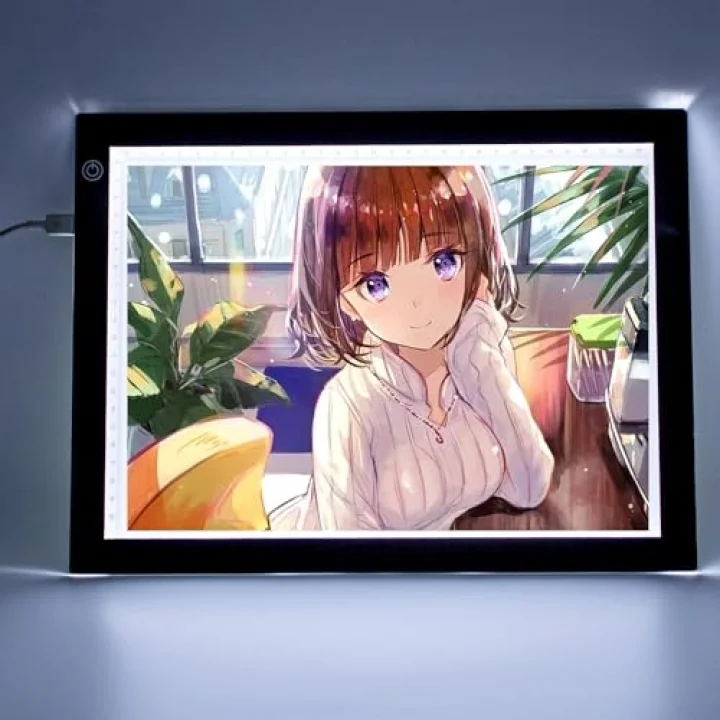 A4 Ultra-thin Portable LED Light Box Tracer USB Power Cable Dimmable Brightness LED Artcraft Tracing
