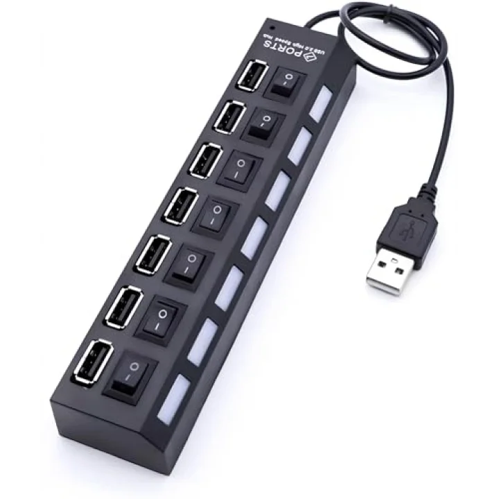 A4874-7 Portlu Usb 2.0 Hub Switch Çoklayıcı Çoğaltıcı