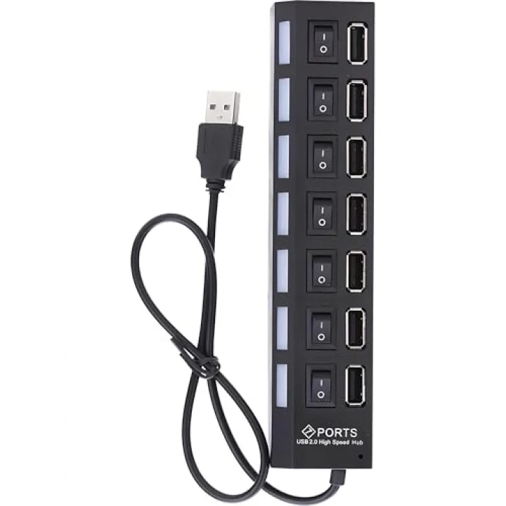 A4874-7 Portlu Usb 2.0 Hub Switch Çoklayıcı Çoğaltıcı