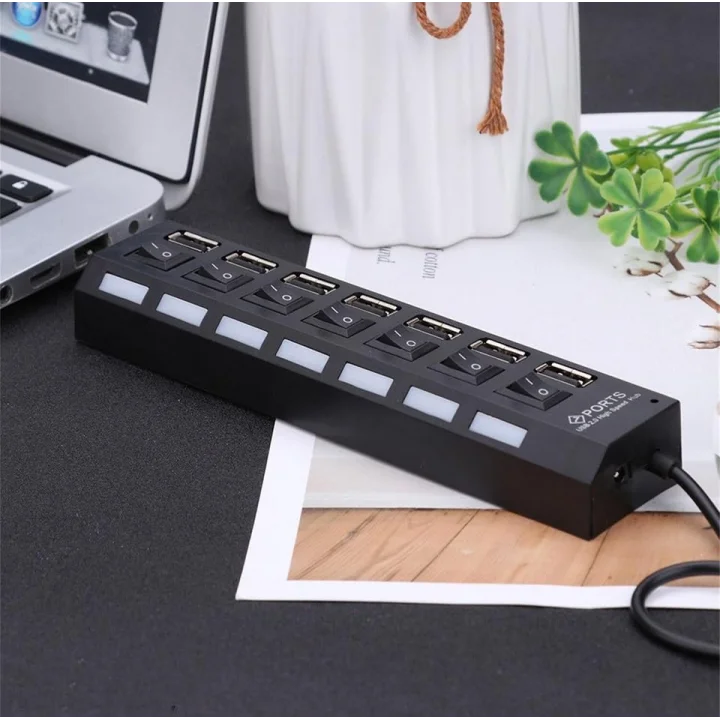 A4874-7 Portlu Usb 2.0 Hub Switch Çoklayıcı Çoğaltıcı