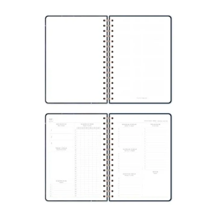 A5 Spiralli Süresiz Planlayıcı Ajanda Galaksi - 15x21