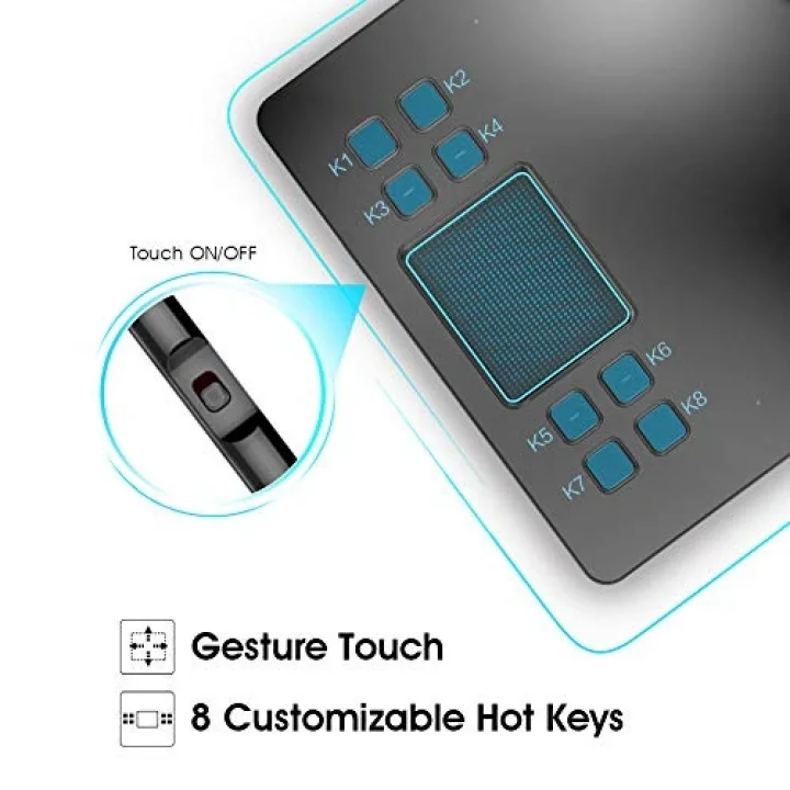 A50 10 x 6 Grafik Tablet