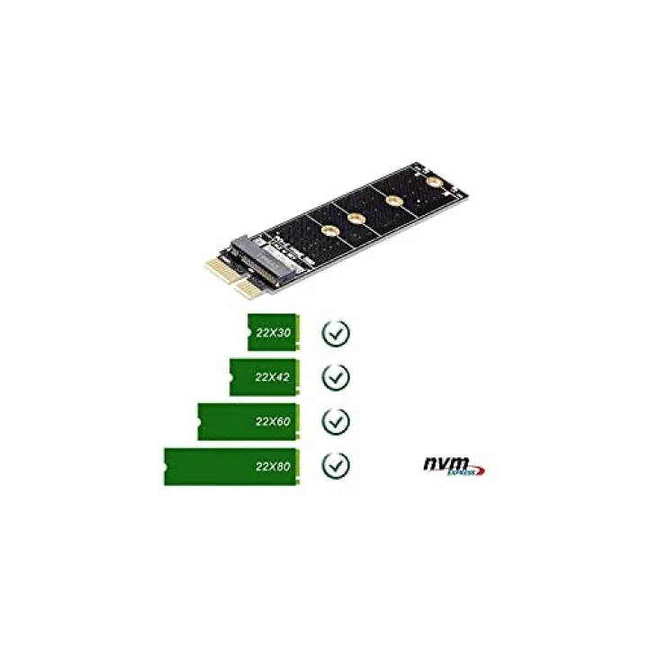 Aars PCIE X1 To M.2 NVMe SSD Kart Adaptörü