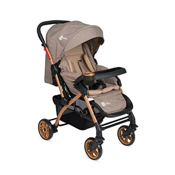 AB-310 Active Gold Çift Yönlü Bebek Arabası Kahve