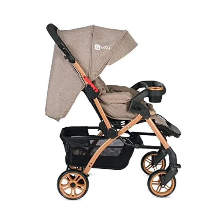 AB-310 Active Gold Çift Yönlü Bebek Arabası Kahve