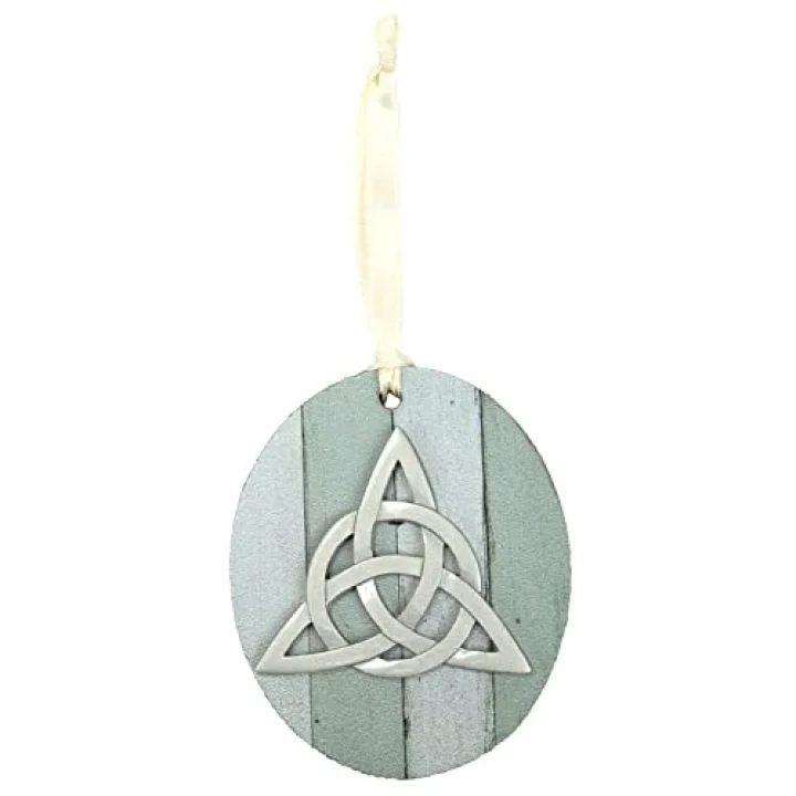 Abbey & CA Hediye Trinity Düğüm MDF Süsleme Krem Kurdele Hediye Kutulu