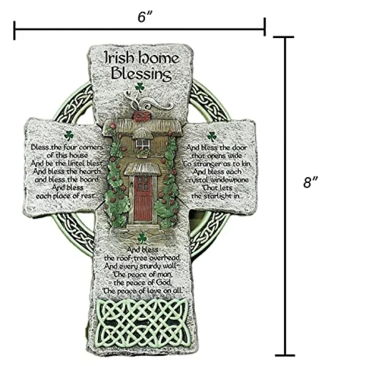 Abbey Press Irish Home Blessing Cross