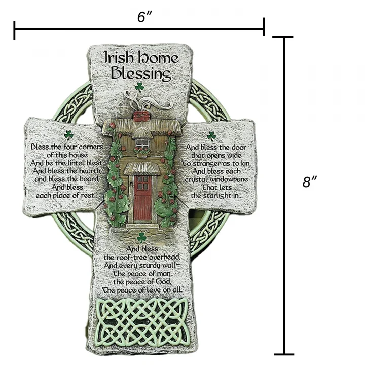 Abbey Press Irish Home Blessing Cross