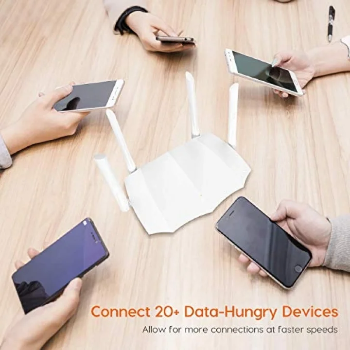 Ac5 1200mbps Dual Band 4 Port Wifi Kablosuz Router Access Point