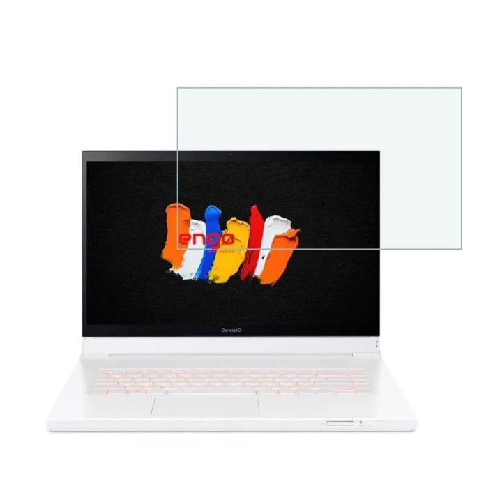 Acer Conceptd 7 Ezel Pro 15.6 İnç İle Uyumlu Ekran Koruyucu Notebook, 9H Temperli Kırılmaz Esnek Nano Cam, Çizilmeye Ve Darbeye Dayanıklı Laptop Koruma, HD Şeffaf