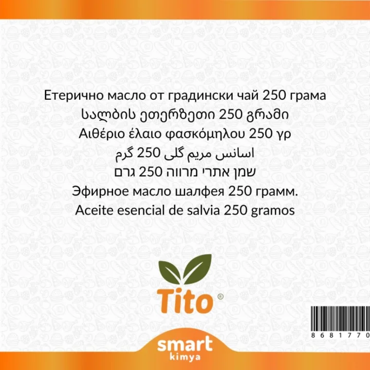 Adaçayı Uçucu Yağı Salvia sclarea 250 g