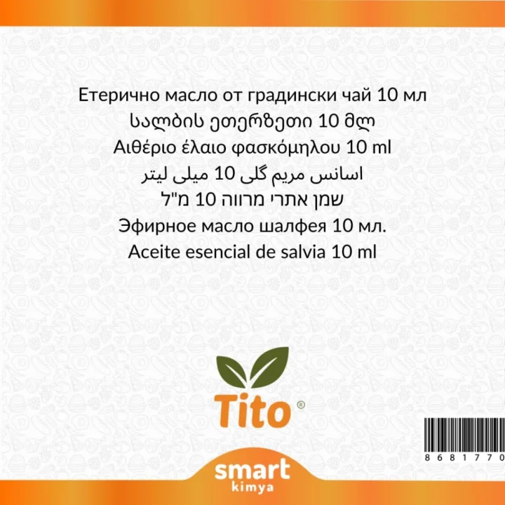 Adaçayı Uçucu Yağı Salvia triloba 10 ml