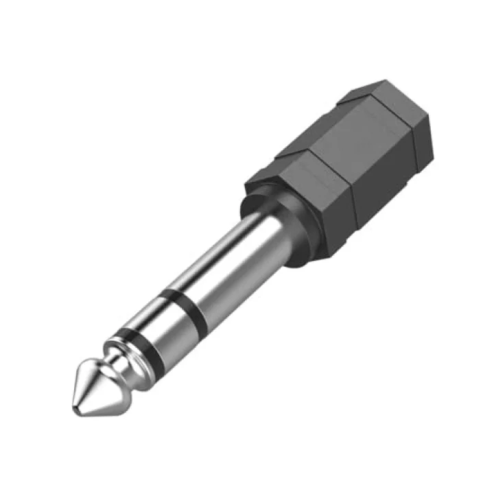 Adaptör 6.3mm Stereo Fiş - 3.5mm Stereo Soket