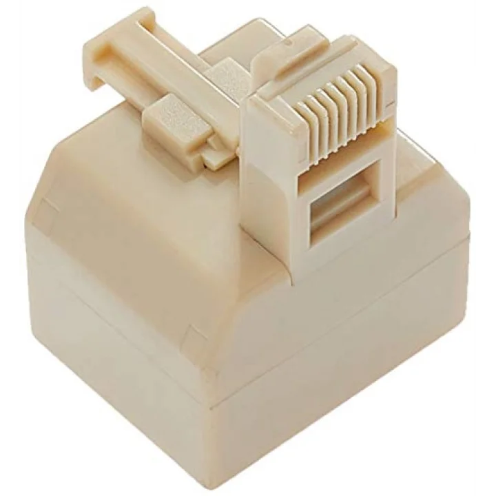 Adaptör RJ45 1 Erkek - 2 Dişi