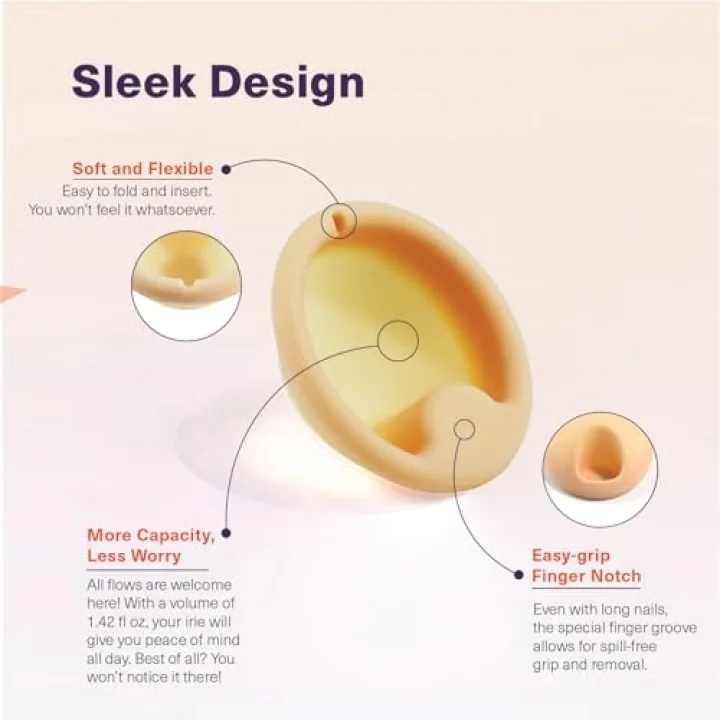 Adet Diski - Menstrual Disc - Adet Kabı - Menstrual Cup [[Nude]]