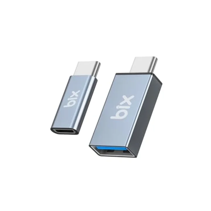 ADP-04 2si 1 Arada Type-C Micro USB ve USB Çevirici Dönüştürücü Adaptör