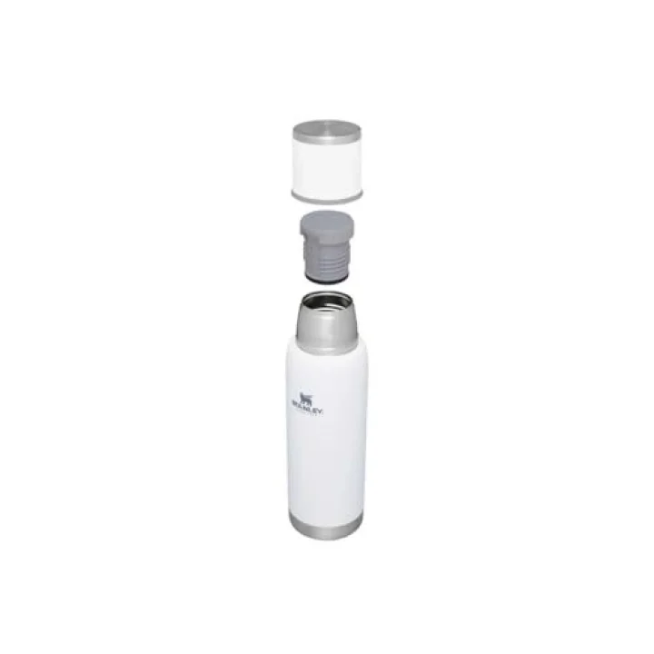 Adventure To-Go Termos 1 Litre - Beyaz (Polar) | Paslanmaz Çelik