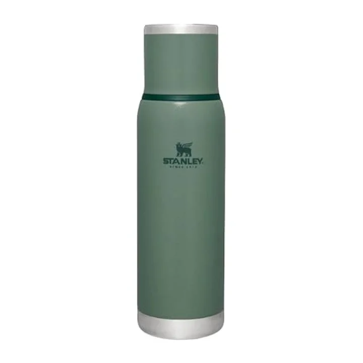 Adventure To-Go Termos 1 Litre - Yeşil (Hammertone Green) | Paslanmaz Çelik