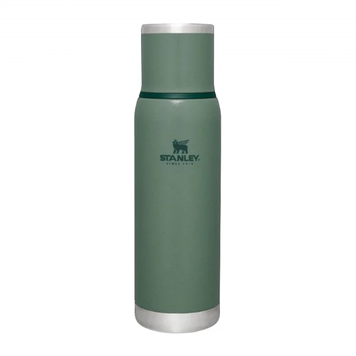 Adventure To-Go Termos 1 Litre - Yeşil (Hammertone Green) | Paslanmaz Çelik