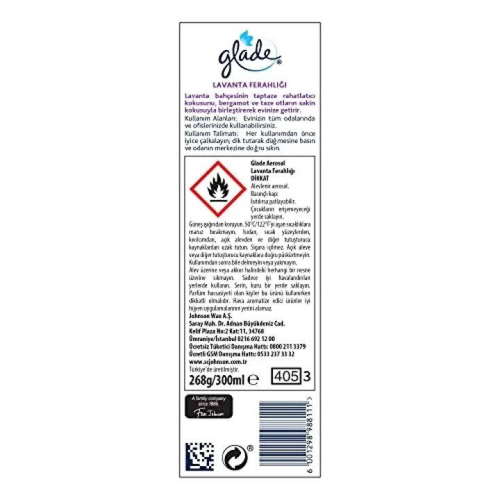Aerosol Lavanta Ferahlığı Oda Kokusu 300 mL (1 x 300 mL)