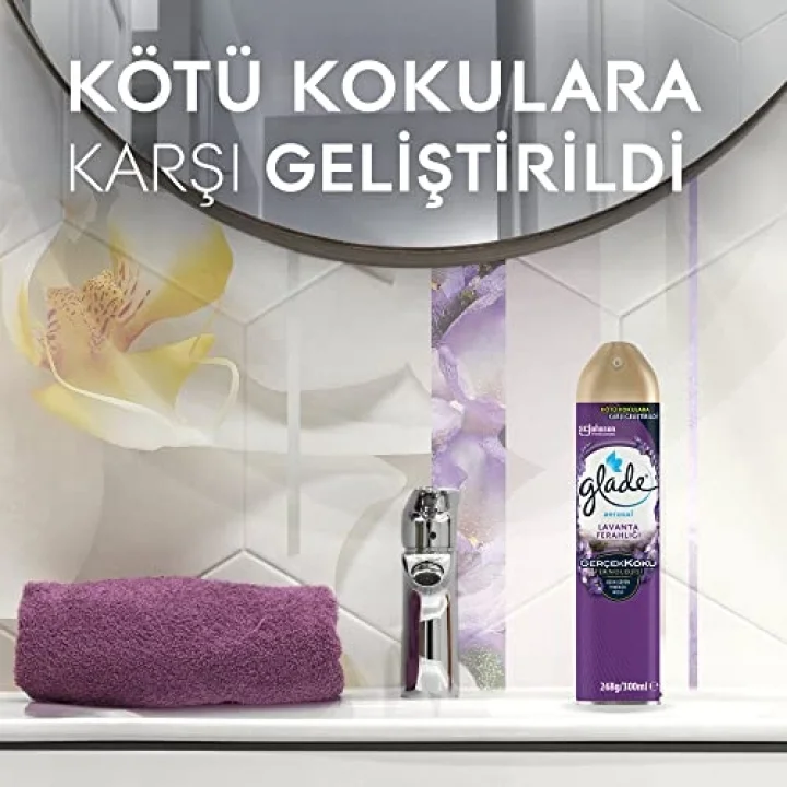Aerosol Lavanta Ferahlığı Oda Kokusu 300 mL (1 x 300 mL)
