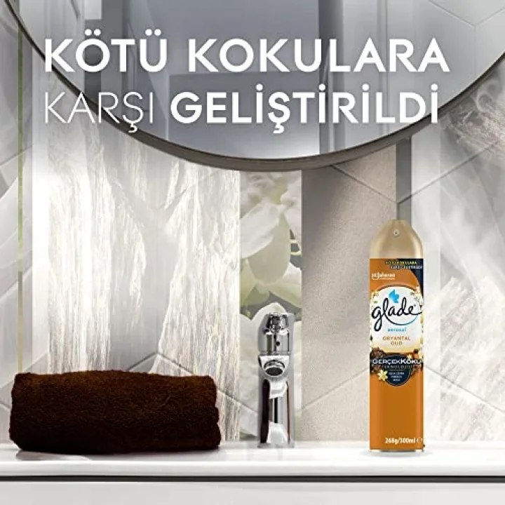 Aerosol Oryantal Oud Oda Kokusu 300 mL (1 x 300 mL)