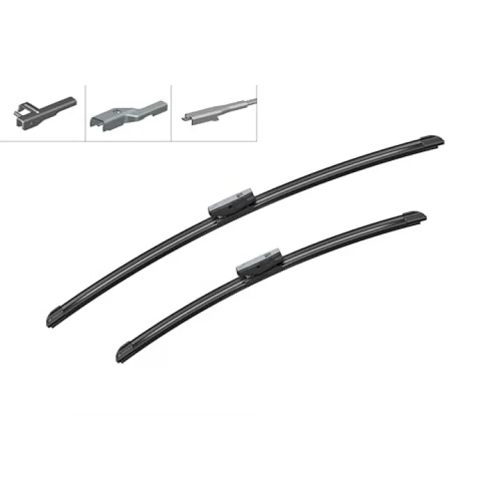 Aerotwin Multi-Clip Silecek Seti Audi A3 (10-12), Bmw 3 Serisi E90 (09-11), Jaguar Xj, Xf (2015-2019), Land Rover Freelander II (2010-2014), Vw Golf VI (2009-2013) [600/475 mm] AM462S 3397007462